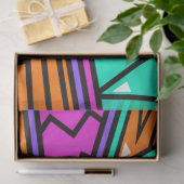 neonpapier voor abstract weefsel tissuepapier (Geschenk)