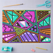 neonpapier voor abstract weefsel tissuepapier (Craft)