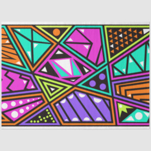 neonpapier voor abstract weefsel tissuepapier