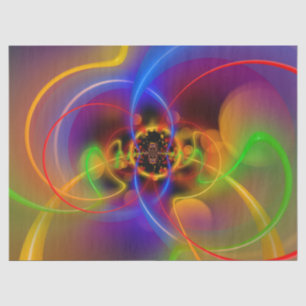 neonpapier voor abstract weefsel tissuepapier