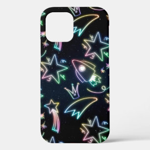 neonraketster iPhone 12 hoesje