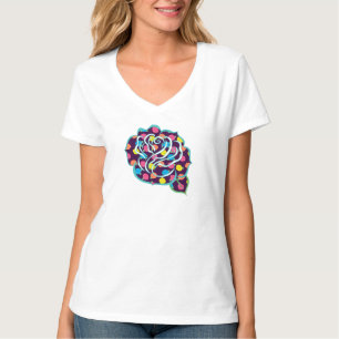 Neonrozen Dames T-shirt