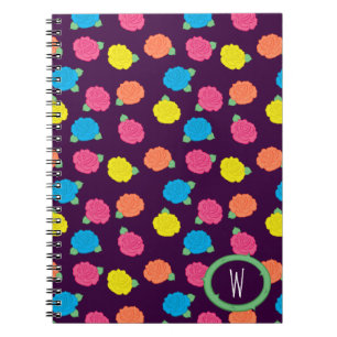 Neonrozen Notitieboek