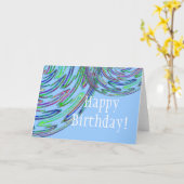 NEONS Happy Birthday! Kaart (Gele Bloem)