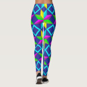 neonsterren leggings (Achterkant)