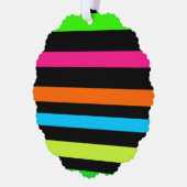 Neonstrepen Ornament Kaart (Links)