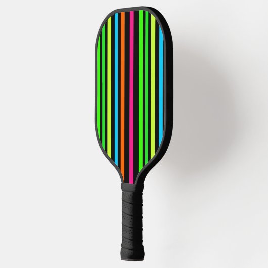 Neonstrepen Pickleball Paddle (Links)