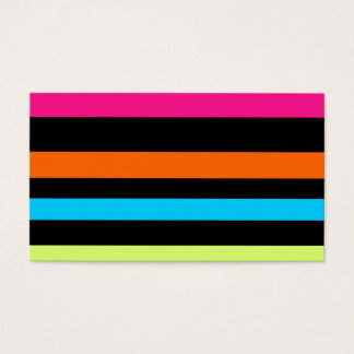Neonstrepen Visitekaartje