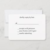 Neonverfspatten, antwoordkaart RSVP kaartje (Achterkant)