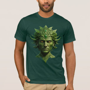 Neopaganistische Jack in the Green Wild Man T-shirt