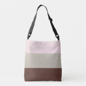 Neopolitan 3 Stripe Crossbody Tas (Achterkant)