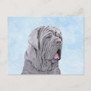 Neopolitan Mastiff-schildering - Oorspronkelijke s Briefkaart