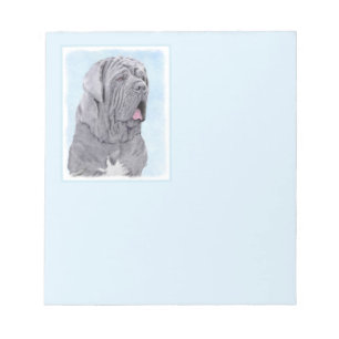 Neopolitan Mastiff-schildering - Oorspronkelijke s Notitieblok