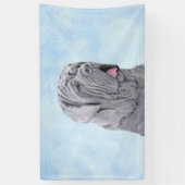 Neopolitan Mastiff-schildering - Oorspronkelijke s Spandoek (Verticaal)