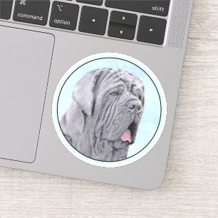 Neopolitan Mastiff-schildering - Oorspronkelijke s Sticker