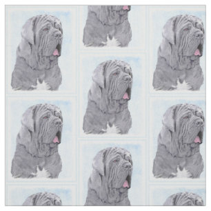 Neopolitan Mastiff-schildering - Oorspronkelijke s Stof