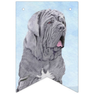 Neopolitan Mastiff-schildering - Oorspronkelijke s Vlaggetjes