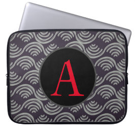 NEOPRENE SLEEVE DIY INITIAAL JAPANESE WAVE ONTWERP