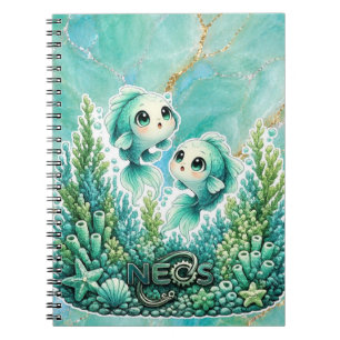 Neos Kawaii Dierenriem Vissen Notitieboek