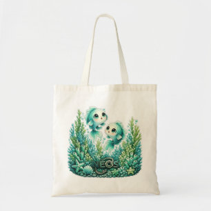 Neos Kawaii Dierenriem Vissen Tote Bag