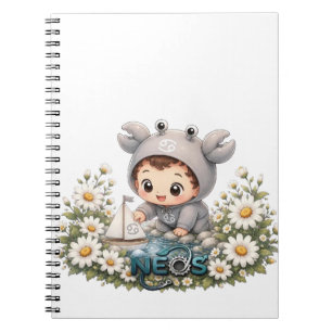 Neos Kawaii Zodiac Kreeft Notitieboek
