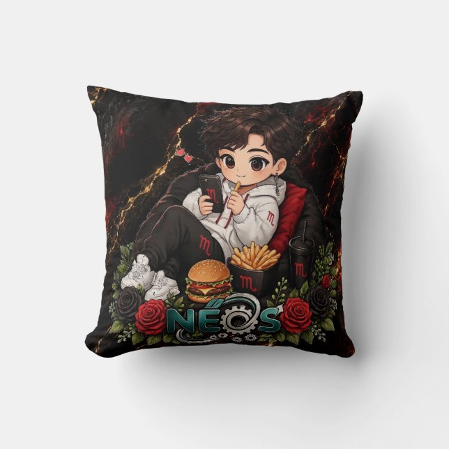 Neos Kawaii Zodiac Schorpioen Kussen (Voorkant)