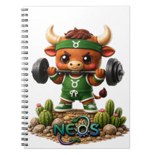 Neos Zodiac Kawaii Stier Notitieboek