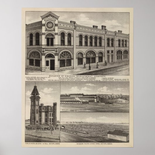 Neosho Investment County, Kansas Poster (Voorkant)
