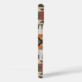 Nep Azteekse houtnerf Case-Mate iPhone Case (Achterkant / Rechts)