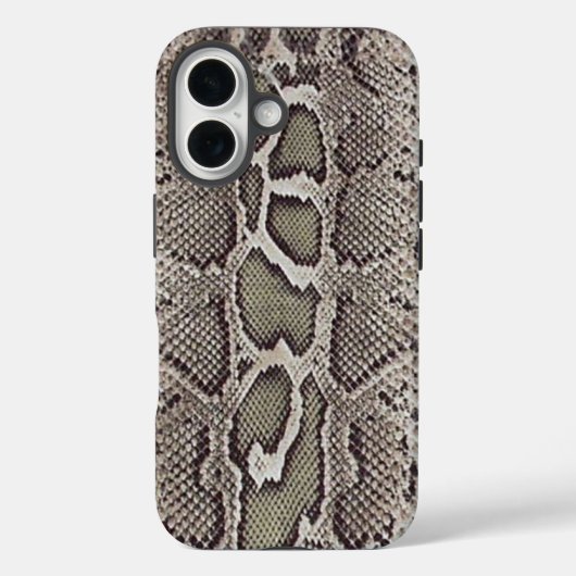 Nep Boa Constrictor Slangenhuid Case-Mate iPhone Case (Achterkant)