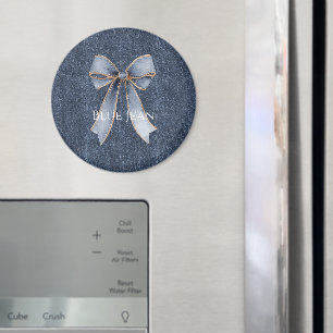 Nep Denim Blauwe Spijkerboog Magneet