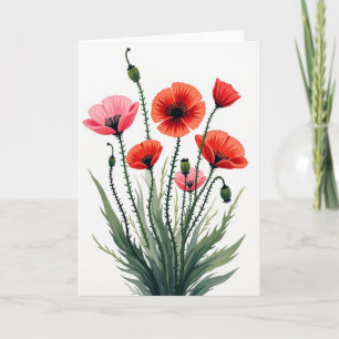 Nep Folie Bloemstuk Kunstkaart Kaart