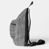 Nep Gebreide Grijs Sling Bag (Rechts)