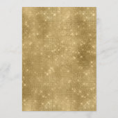 Nep Glitter Agate Kosmische Hemelse Bruidsdouche Kaart (Achterkant)