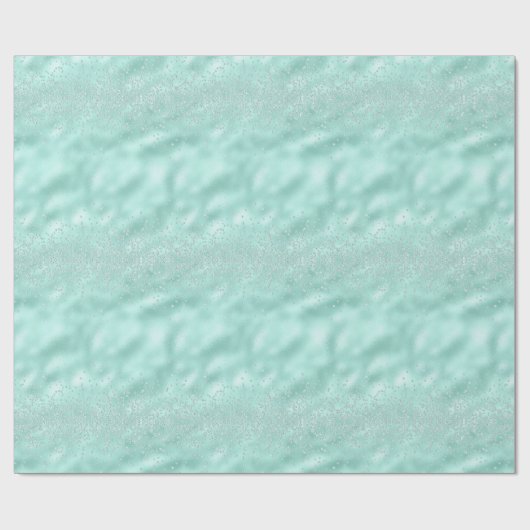 Nep Glitter Pastel Glans Elegant Glanzend Chic Cadeaupapier (Vlak)