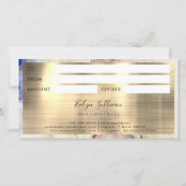 Nep Glitter Waterverf en Folie Cadeaubon (Achterkant)