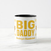 Nep Gold Maple Leaf Big Daddy op WIT Mok (Midden)