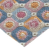 Nep Granny Square Haakpatroon  Tafelkleed (Gekanteld)