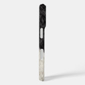 Nep groenleren koe gespikkelde huid bont Case-Mate iPhone case (Achterkant / Rechts)