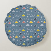 Nep-Kussen Nijlpaarden Rond Kussen (Achterkant)