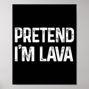 Nep Lava Laatste Minuut Grappige Luie Halloween Poster