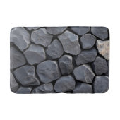 Nep Lava Rots Badmat (Voorkant)