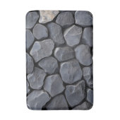 Nep Lava Rots Badmat (Voorkant Verticaal)