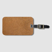 nep lederen look bagagelabel (Voorkant (horizontaal))