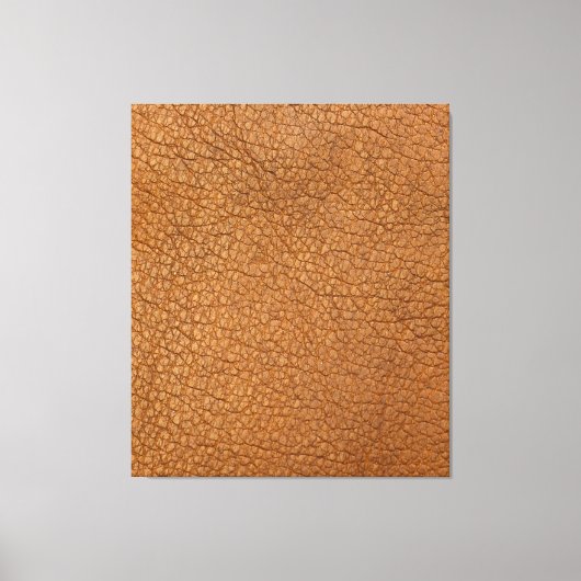 nep lederen look canvas afdruk (Voorkant)
