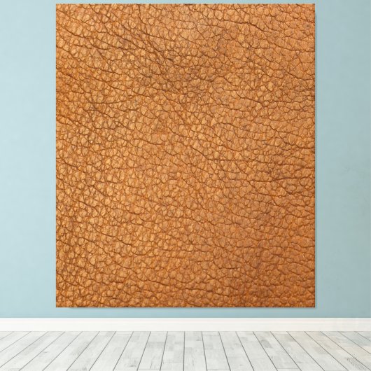 nep lederen look canvas afdruk (Insitu (Houten vloer))