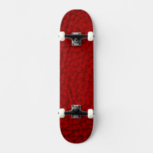 Nep leer rood skateboard