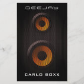 Nep luidspreker flyer (Voorkant)