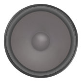 Nep luidspreker hockey puck (Voorkant)