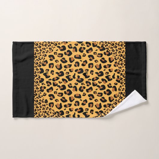 Nep luipaardprint exotisch  bad handdoek (Handdoek)